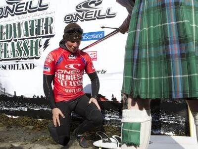 Royden Bryson wins the O’Neill Cold Water Classic Scotland 2010