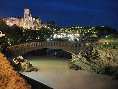 Biarritz | Romantisch in der Nacht