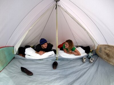 Gemuetliche Zelte
