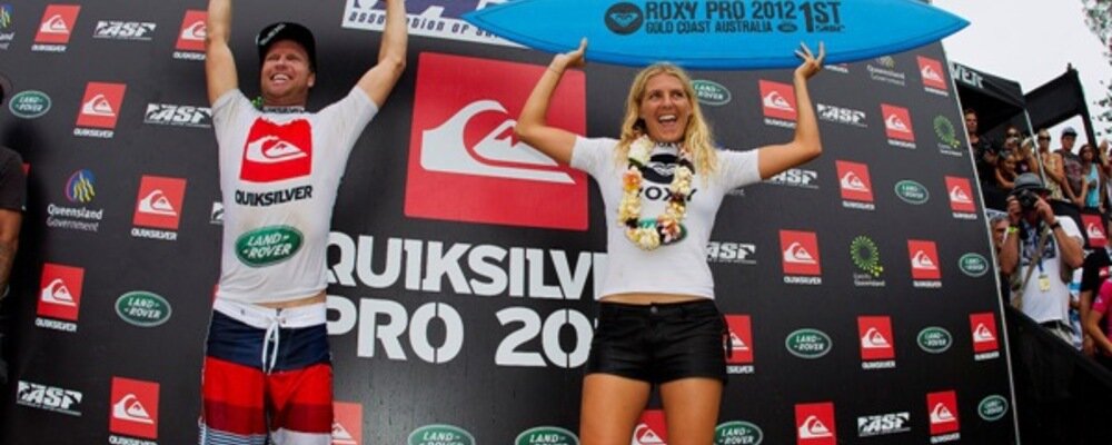 PIC: ASP/Robertson.| Burrow and Gilmore Claim Quiksilver and Roxy Pro Gold
