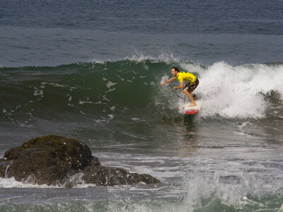 Das Schweizer Surfteam an den Surf-Weltmeisterschaften in Costa Rica