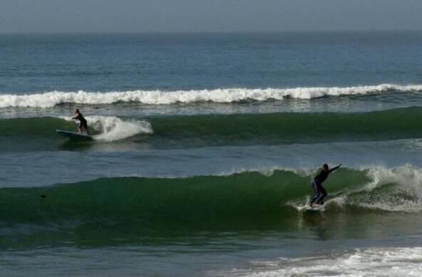 Panorama beach is right south of Taghazout Morocco, a surfing prime region close to europe