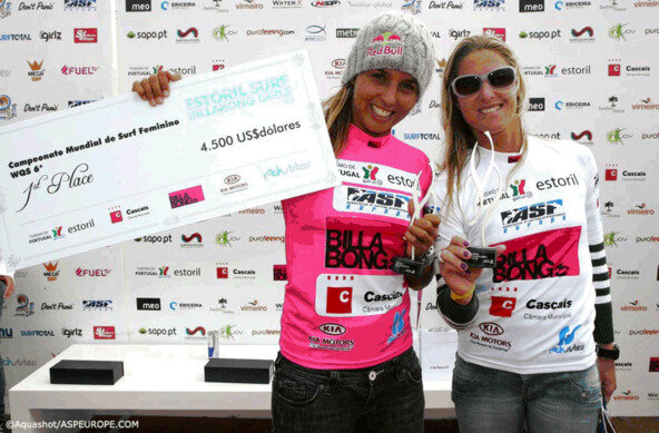 Credit:Aquashot/ASP Europe | Sally Fitzgibbons Wins Estoril Surf Billabong Girls