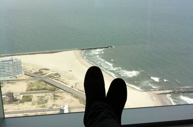 surf spot Atlantic City | view from the Revel™ Resort