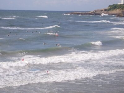 Basque Coast | Biarritz | Grande Plage | surfing France