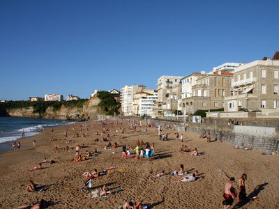 Hauptstrand Grande Plage in Biarritz