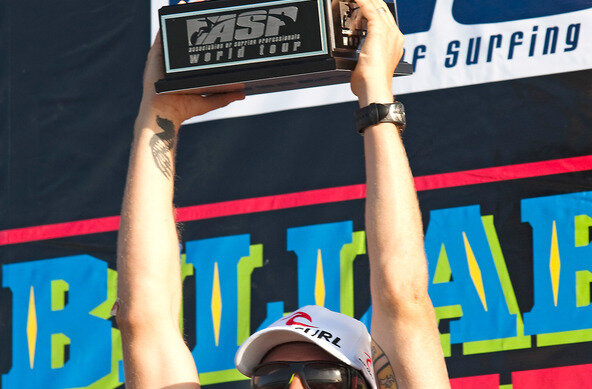 ASP/CI via Getty Images | Mick Fanning Weltmeister im Wellenreiten 2009