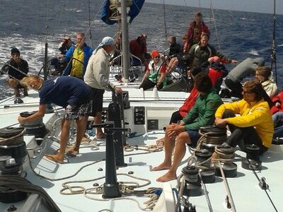 Maxi Power Sailing Rennyacht Fuerteventura