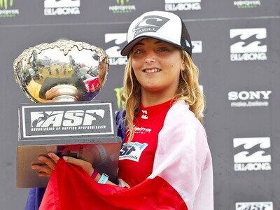 Credit: ASP / SCHOLTZ | Alizee Arnaud gewinnt Weltmeistertitel bei den World Junior Championships in Sydney