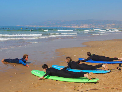 Surf Camp coaching Morocco Yoga