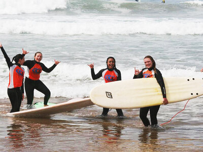 Surf lesson in Morocco
