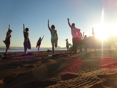 Good Morning Yoga Beach