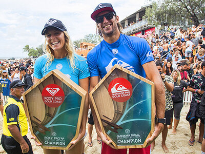 Credit: © WSL / Cestari | Owen Wright and Stephanie Gilmore Win Quiksilver and Roxy Pro Gold Coast 2017