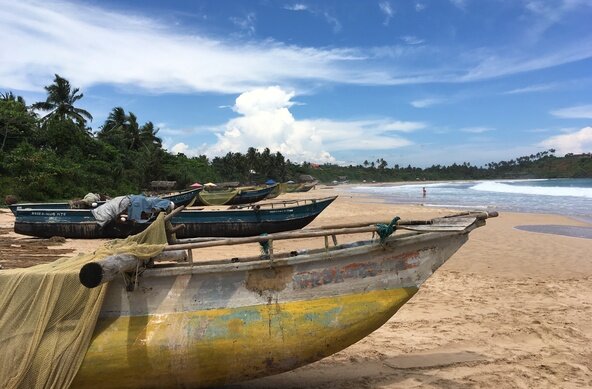 Surfen und Reisen in Sri Lanka