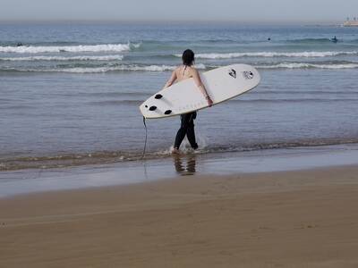 Surfing Taghazout Bay