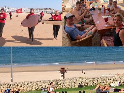 Surf Yoga camp Andalusien