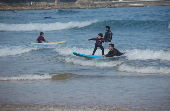 Surfen in der Elternzeit