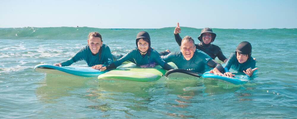 family surf camp Fuerteventura