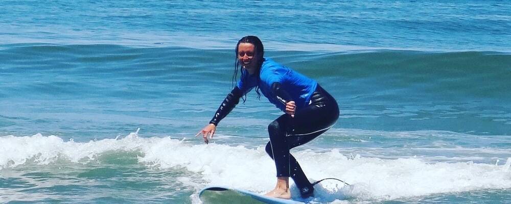 Surf lessons for all levels 